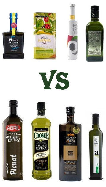 Diferencia entre aceite picual hojiblanca y arbequina